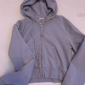 JOHN GAULT CROPPED ZIP UP